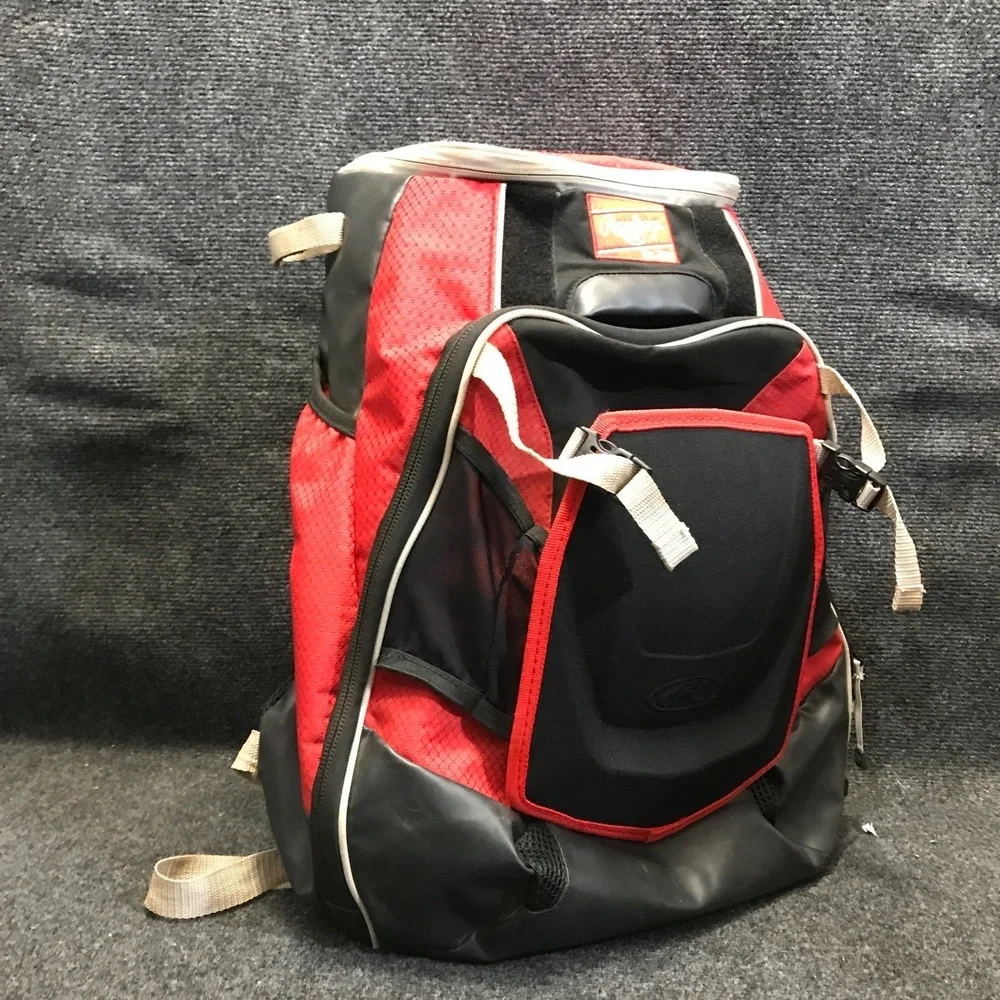 Rawlings BBBR25 Dual Batpack Baseball‎ / Softball Gear Bag Backpack Travel Bag